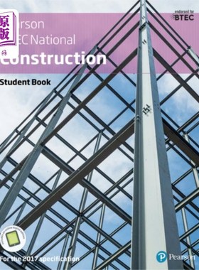海外直订BTEC Nationals Construction Student Book + Activ... BTEC全国建设学生用书+活动用书