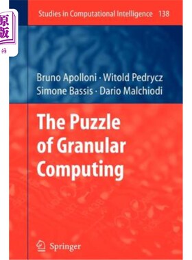 海外直订The Puzzle of Granular Computing 颗粒计算的难题“，