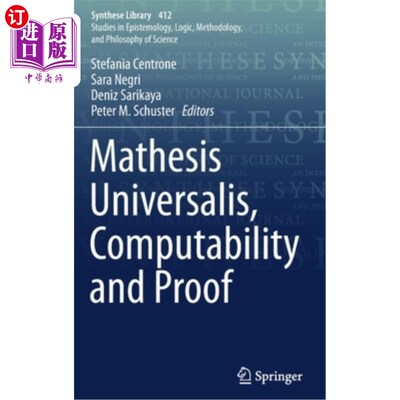 海外直订Mathesis Universalis, Computability and Proof 通用数学，可计算性和证明