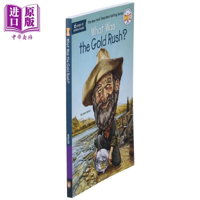 什么是淘金热 What Was the Gold Rush? 少儿百科知识读物 who was 类系列 历史人文科普 8-12岁【中商原版】