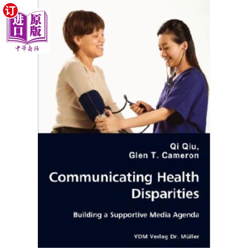 海外直订医药图书Communicating Health Disparities - Building a Supportive Media Agenda 传播健康差异-建立支持性媒体议