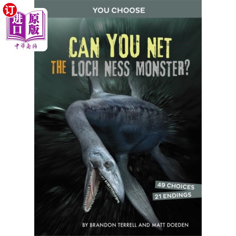 海外直订Can You Net the Loch Ness Monster? 你能捕捉到尼斯湖水怪吗?
