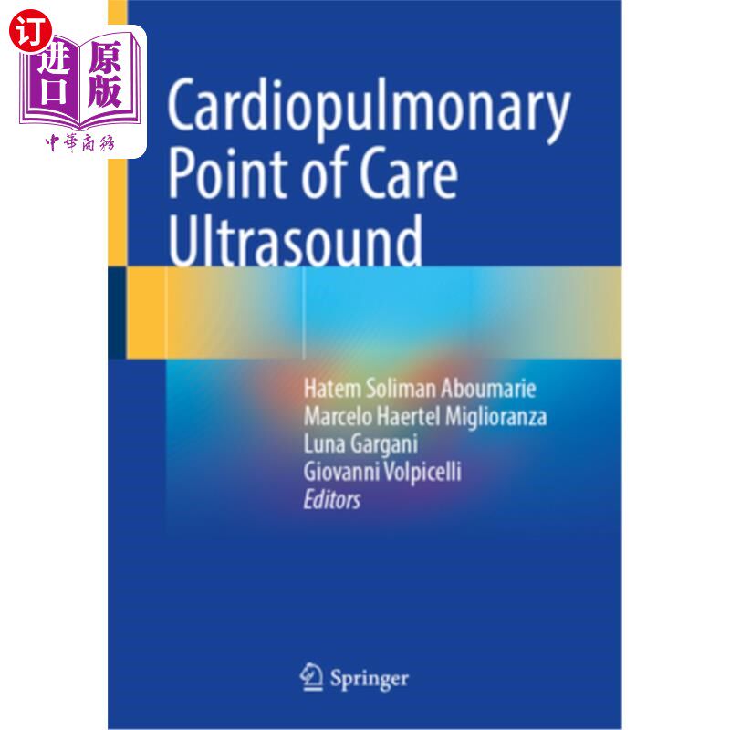 海外直订医药图书Cardiopulmonary Point of Care Ultrasound 心肺护理点超声