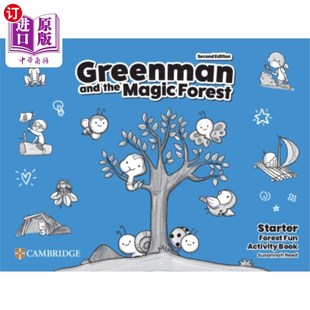 Magic Forest Starter 海外直订Greenman B... the Activity 绿人和魔法森林入门活动手册 and