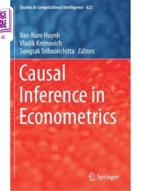 海外直订Causal Inference in Econometrics 计量经济学中的因果推理