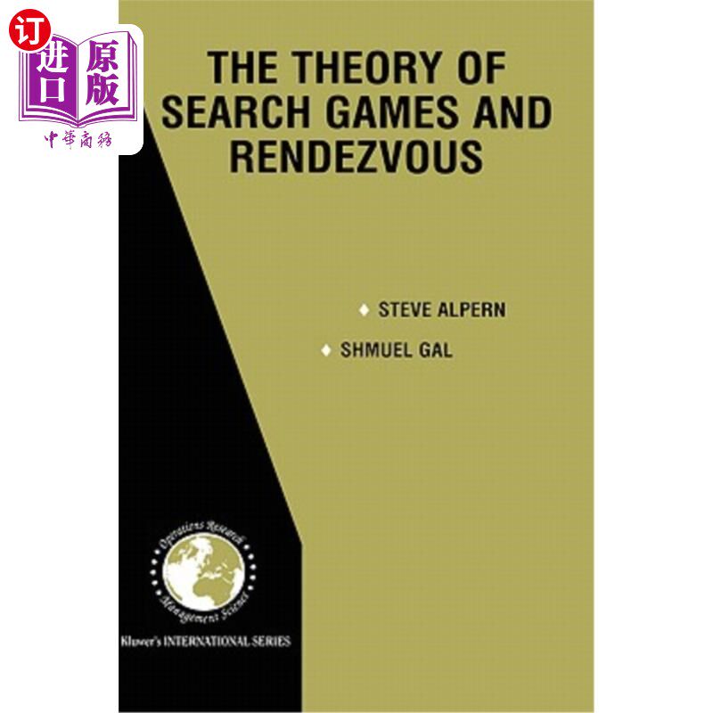 海外直订The Theory of Search Games and Rendezvous 搜索博弈与交会理论