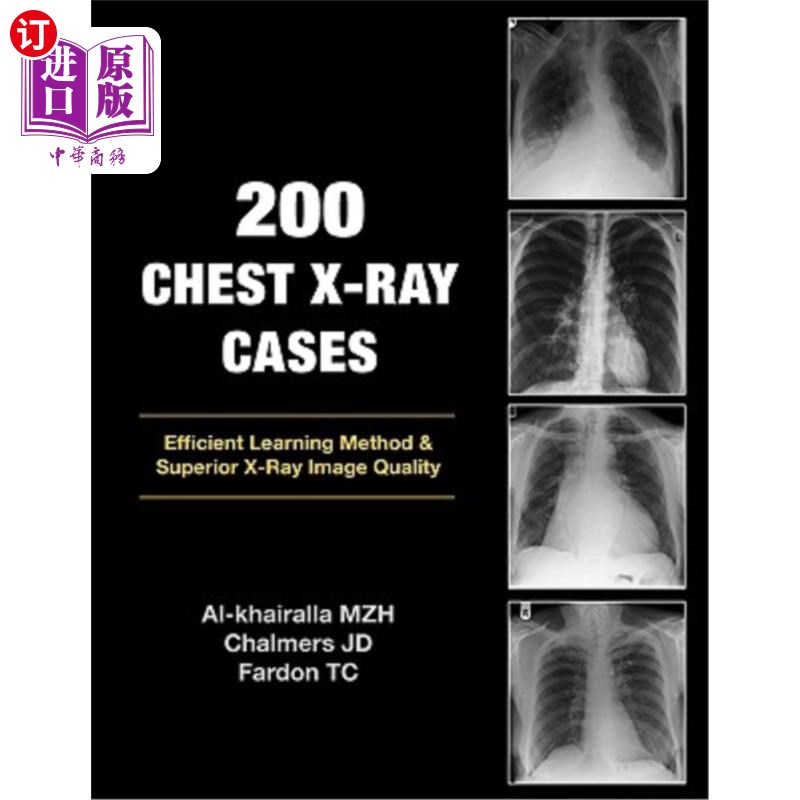 海外直订医药图书200 Chest X-Ray Cases 200例胸部X光检查