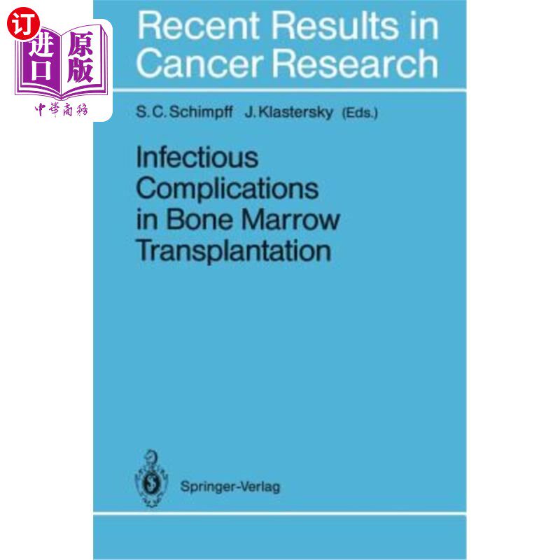 海外直订医药图书Infectious Complications in Bone Marrow Transplantation 骨髓移植的感染并发症