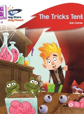 海外直订Reading Planet - The Tricks Tent - Red A: Rocket... 阅读星球-魔术帐篷-红色A：火箭拼读