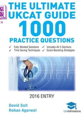 海外直订The Ultimate UKCAT Guide: 1000 Practice Questions: Fully Worked Solutions, Time  UKCAT终极指南：