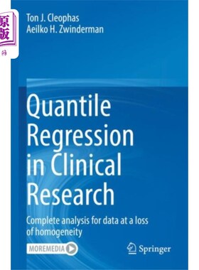 海外直订医药图书Quantile Regression in Clinical Research 临床研究中的分位数回归