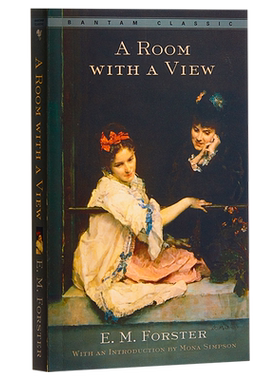 预售 带风景的房间 英文原版小说英文版 A Room with a View (Bantam Classics) 英文书 E.M. Forster 进口图书 Atlantic Books