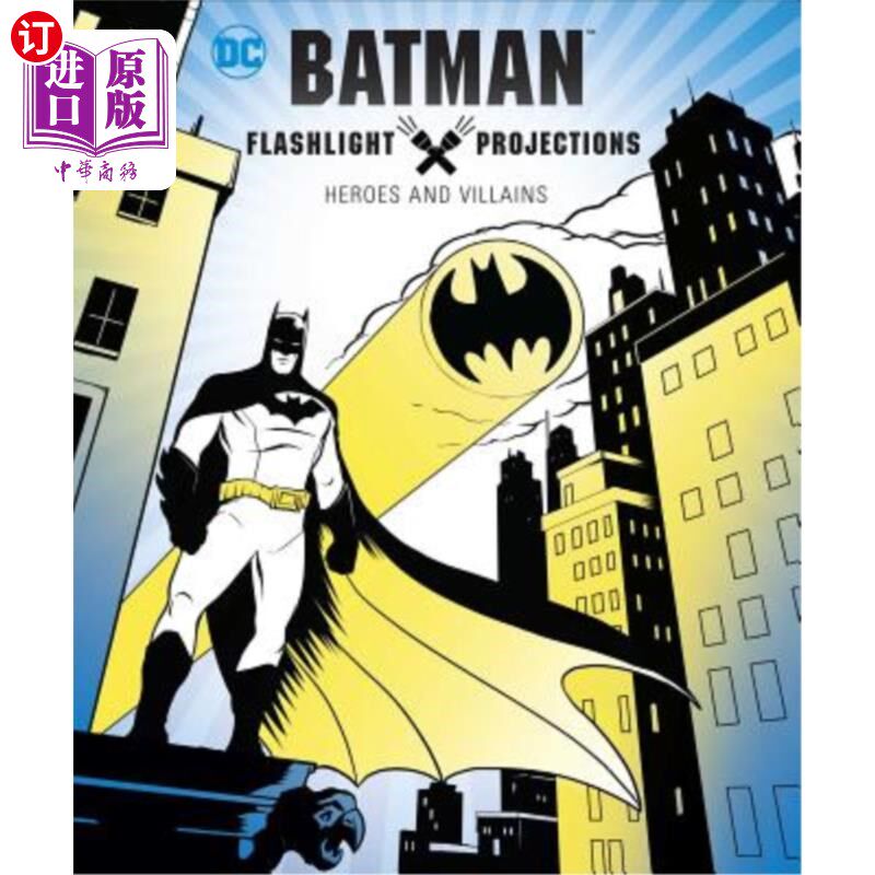 海外直订Batman: Flashlight Projections 蝙蝠侠:手电筒投射