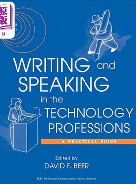 现货 技术专业的写作与演讲 实用指南 第2版 Writing And Speaking In The Technology Professions 英文原版 Davi