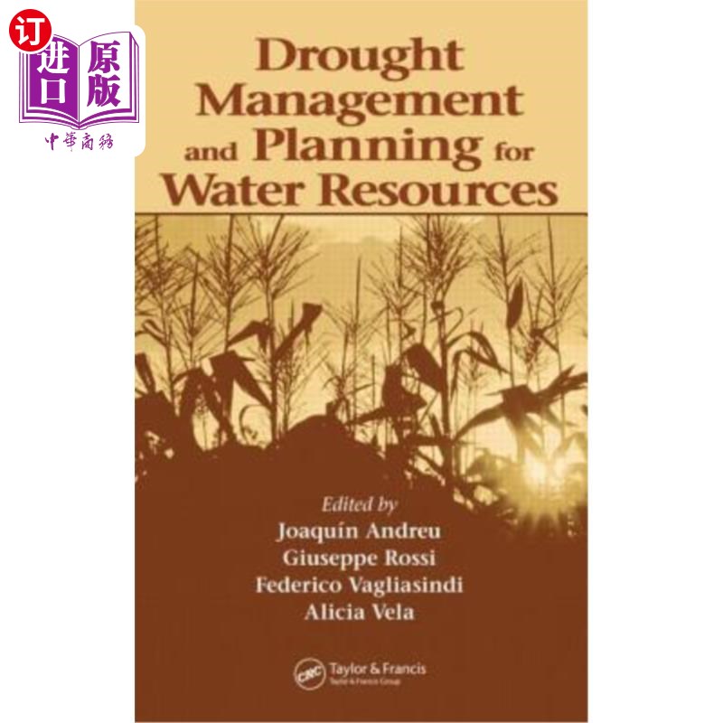 海外直订Drought Management and Planning for Water Resources 干旱管理和水资源规划