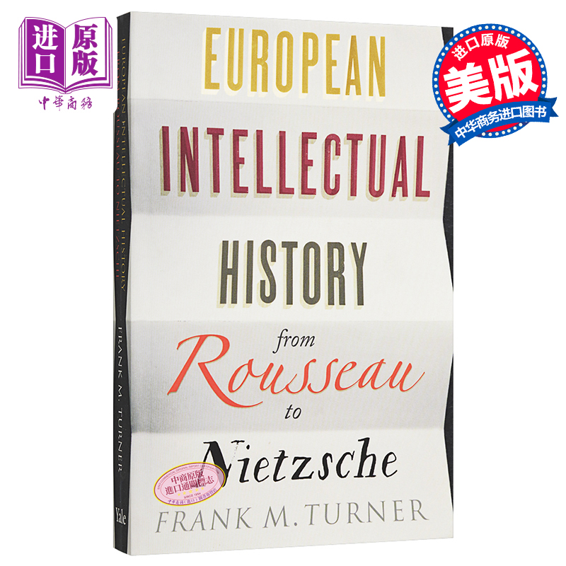 从卢梭到尼采 耶鲁大学公选课 英文原版 European Intellectual History from Rousseau to Nietzsche 文化批评研究 【中商原