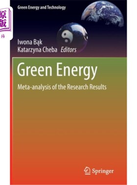 海外直订Green Energy: Meta-Analysis of the Research Results 绿色能源:研究结果的元分析