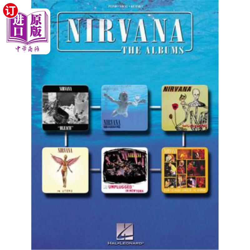 海外直订Nirvana - The Albums 涅槃-专辑