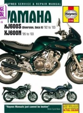 海外直订Yamaha Seca II (Xj600s), '92-'03 雅马哈Seca II (Xj600s)， 92-'03