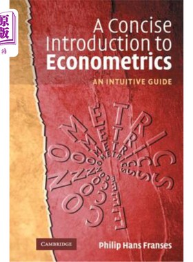 海外直订A Concise Introduction to Econometrics: An Intuitive Guide 计量经济学概论：直观指南