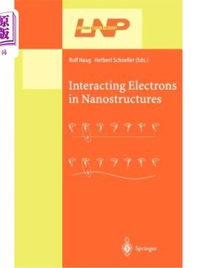 海外直订Interacting Electrons in Nanostructures 纳米结构中的相互作用电子