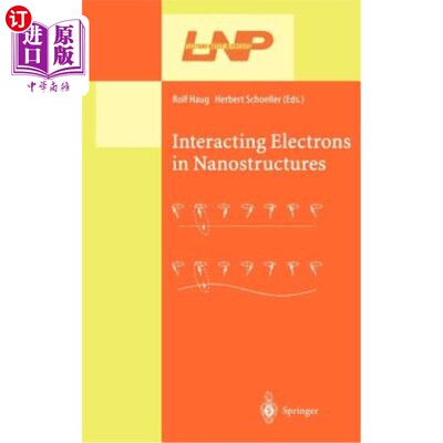 海外直订Interacting Electrons in Nanostructures 纳米结构中的相互作用电子