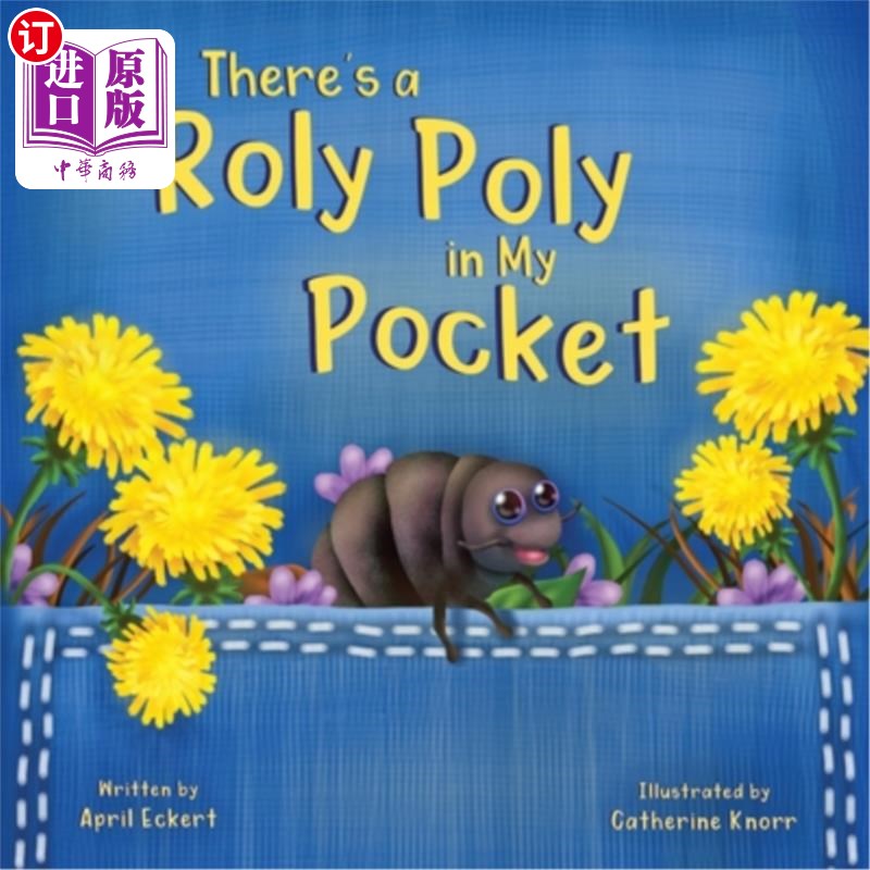 海外直订There's a Roly Poly in My Pocket 在我的口袋里有一个Roly Poly