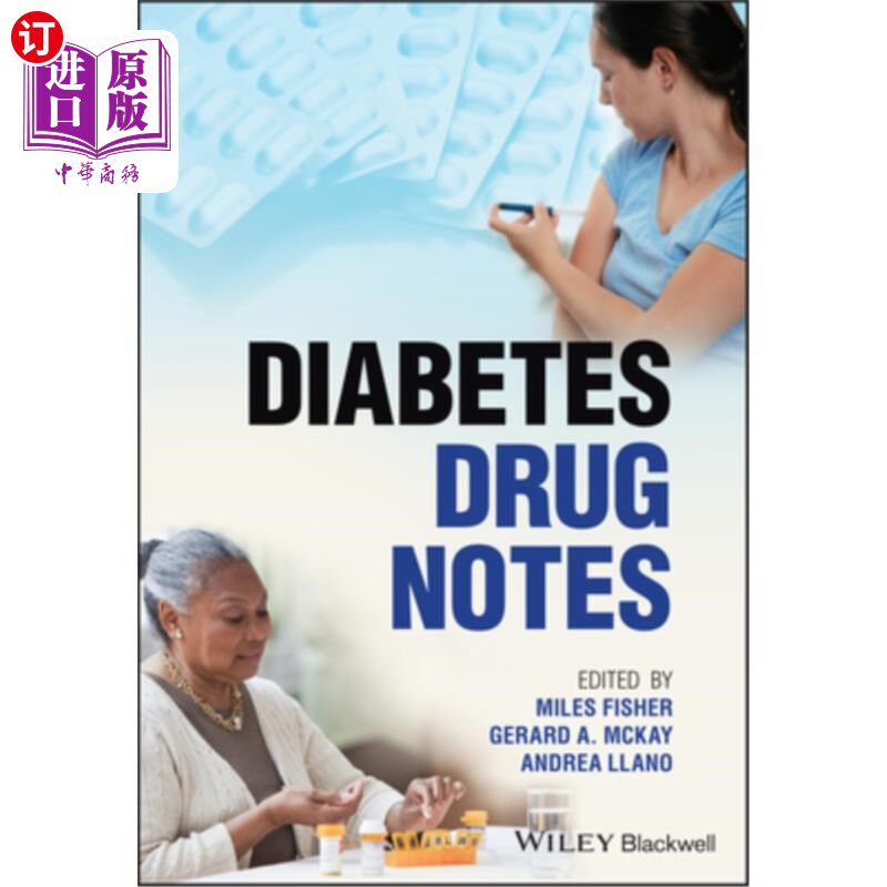 海外直订医药图书Diabetes Drug Notes 糖尿病药物的笔记