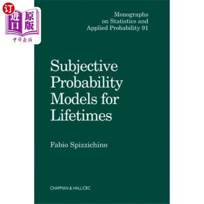 海外直订Subjective Probability Models for Lifetimes 生命周期的主观概率模型