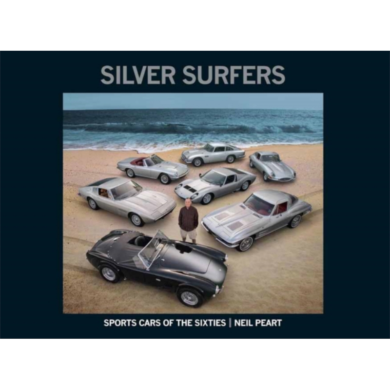 银色冲浪者 英文原版 Silver Surfers Neil Peart 尼尔 皮尔特 Rush 乐队的传奇鼓手 跑车公路故事【中商原版】