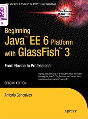 海外直订Beginning Java Ee 6 with Glassfish 3 从Glassfish 3开始Java Ee 6