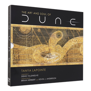 沙丘电影设定集 英文原版 沙丘设定集甜茶电影画册书艺术设定集 The Art and Soul of Dune 沙丘电影官方周边可搭沙丘六部曲
