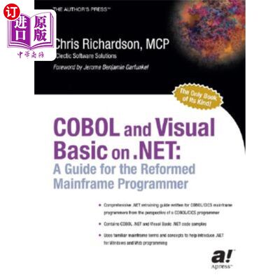 海外直订COBOL and Visual Basic on .Net: A Guide for the Reformed Mainframe Programmer .NET上的COBOL和V