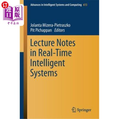 海外直订Lecture Notes in Real-Time Intelligent Systems 实时智能系统课堂讲稿