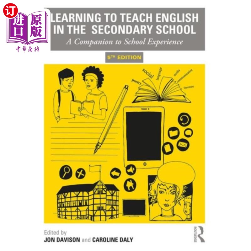 海外直订Learning to Teach English in the Secondary School 在中学学习教英语