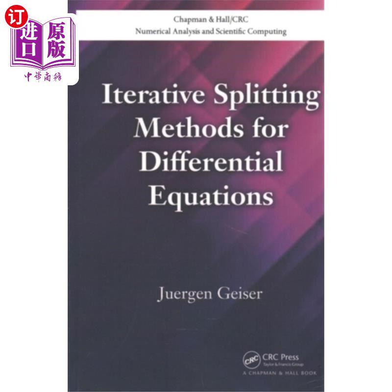 海外直订Iterative Splitting Methods for Differential Equ... 微分方程的迭代分裂法