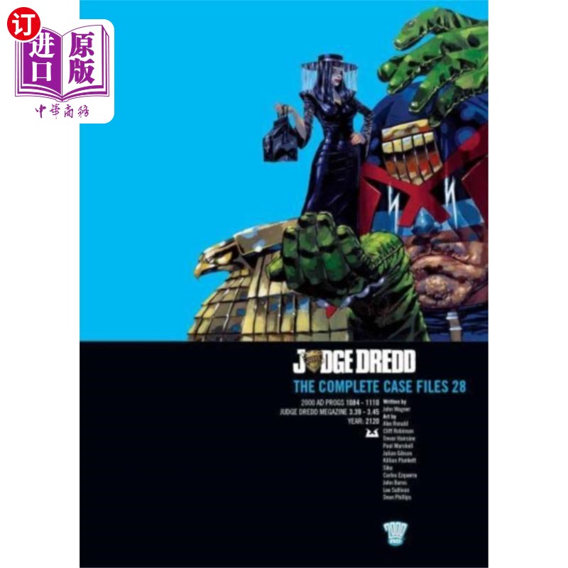 海外直订Judge Dredd: The Complete Case Files 28