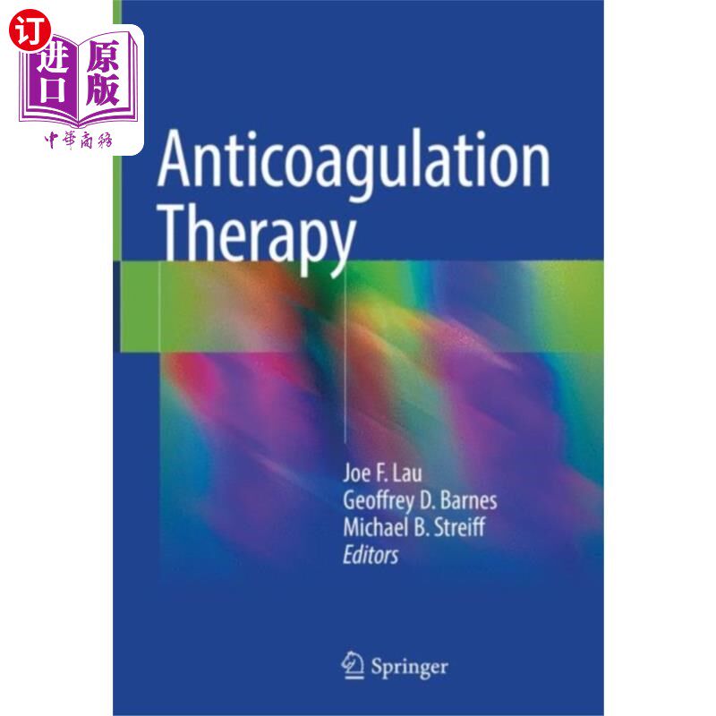 海外直订医药图书Anticoagulation Therapy 抗凝治疗