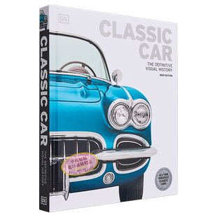 DK经典车书 Classic Car 英文原版 老爷车经典车型 宾利 奔驰 法拉利 凯迪拉克 阿斯顿马丁【中商原版】