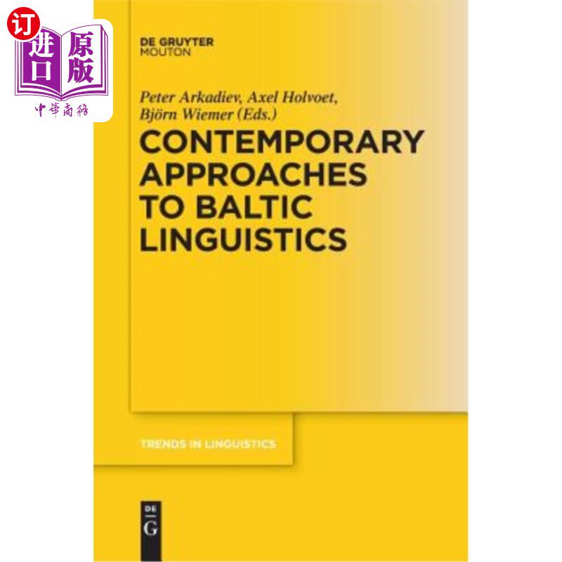 海外直订Contemporary Approaches to Baltic Linguistics 波罗的海语言学的当代方法