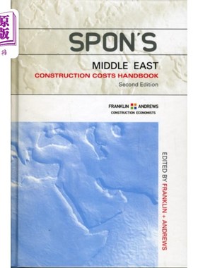 海外直订Spon's Middle East Construction Costs Handbook Spon的中东建筑成本手册