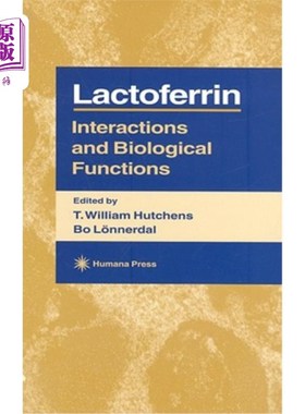 海外直订医药图书Lactoferrin: Interactions and Biological Functions 乳铁蛋白：相互作用和生物学功能