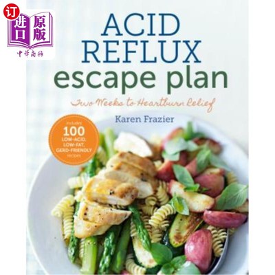 海外直订医药图书The Acid Reflux Escape Plan: Two Weeks to Heartburn Relief 胃酸回流逃逸计划：两周来缓解胃灼热