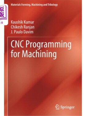 海外直订Cnc Programming for Machining 数控加工程序设计