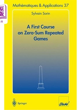海外直订A First Course on Zero-Sum Repeated Games 零和重复博弈初探