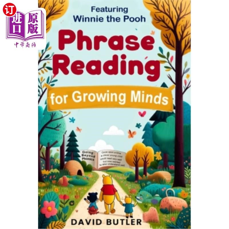 海外直订Phrase Reading for Growing Minds: Featuring Winnie the Pooh 为心智成长准备的短语阅读：小熊维尼