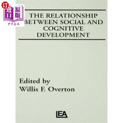 海外直订Relationship Between Social and Cognitive Develo... 社会与认知发展的关系