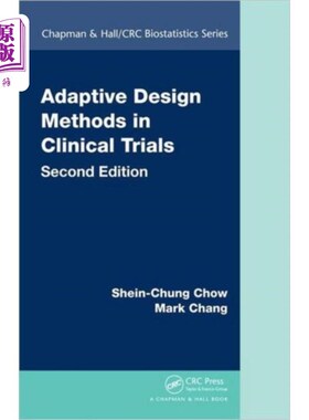 海外直订医药图书Adaptive Design Methods in Clinical Trials 临床试验中的适应性设计方法