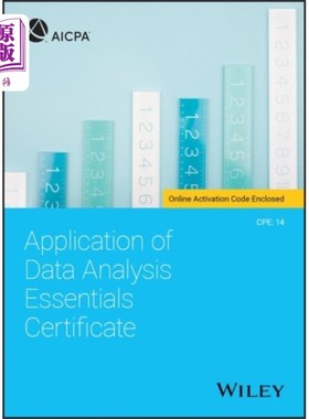 海外直订Application of Data Analysis Essentials Certific... 申请数据分析要件证书
