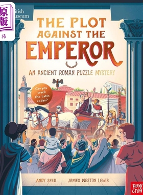 古罗马谜题 The Plot Against the Emperor 英文原版 儿童科普绘本 人文百科历史读物 惊险冒险故事 进口儿童读物【中商原版?